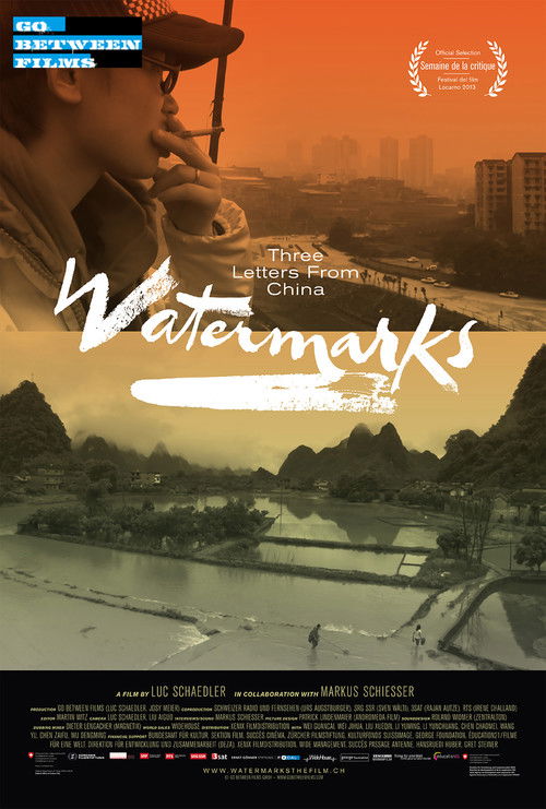 Watermarks - Three Letters from China (2014) poster