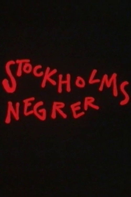Stockholms negrer (1986) poster