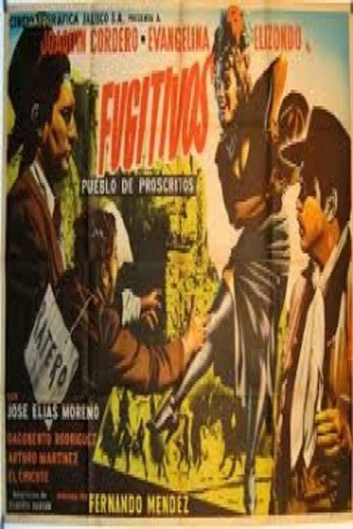 Fugitivos: Pueblo de proscritos (1955) poster