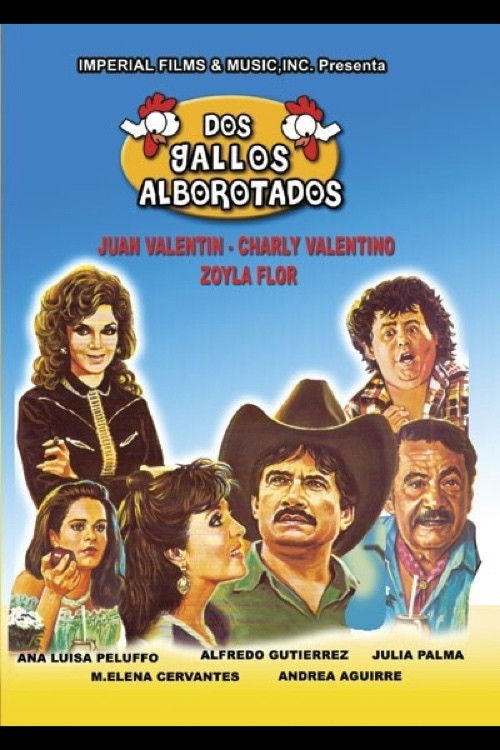 Dos gallos alborotados (1991) poster