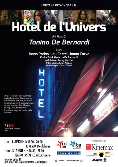 Hotel de l'Univers (2013) poster