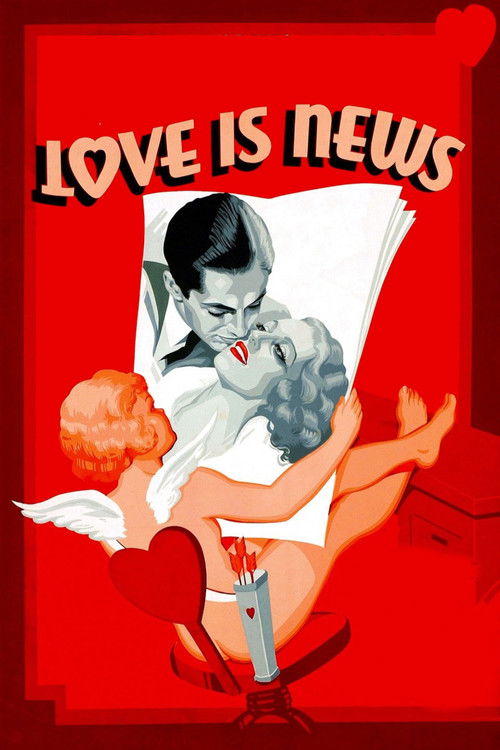 Love Is News (1937) poster