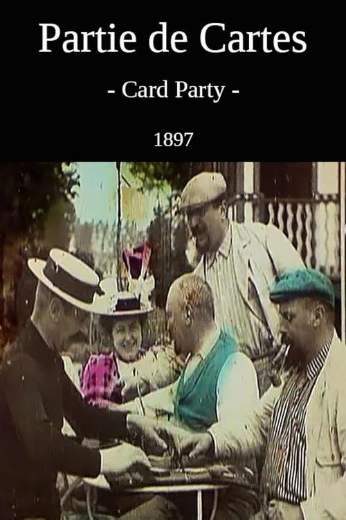 Partie de cartes (1897) poster