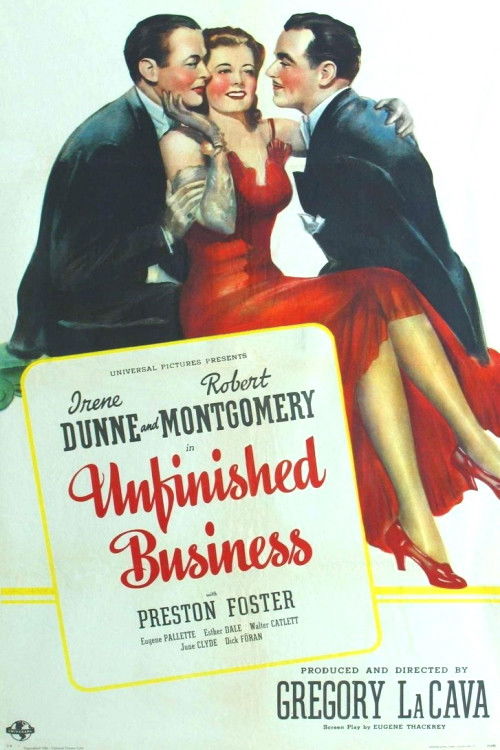 Unfinished Business (1941) poster