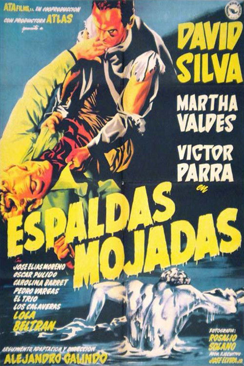 Espaldas mojadas (1955) poster