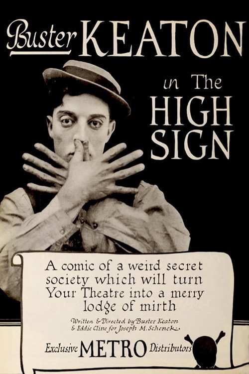 The High Sign (1921) poster