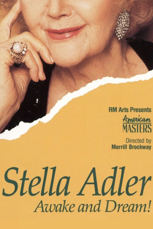 Stella Adler: Awake and Dream! (1989) poster