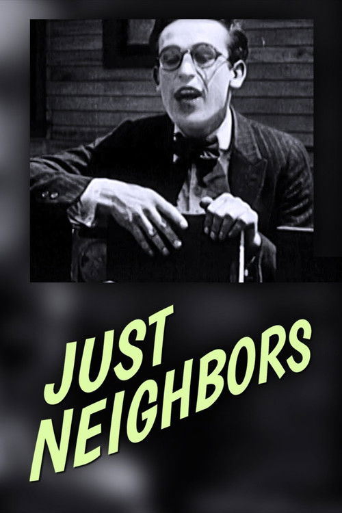 Just Neighbors (1919) poster