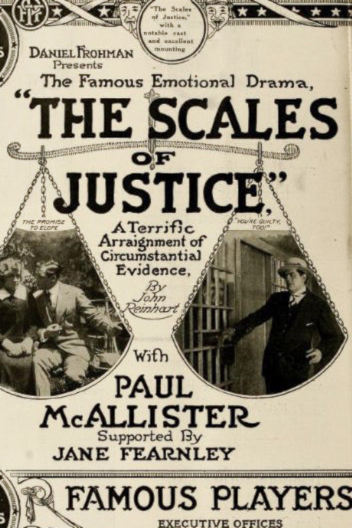 The Scales of Justice (1914) poster