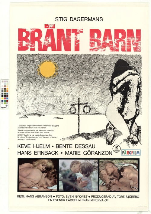 Bränt barn (1967) poster