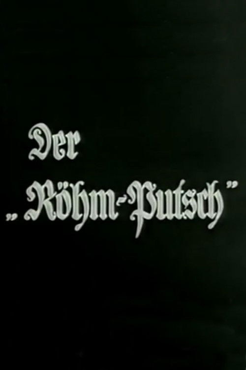 Der Röhm-Putsch (1967) poster
