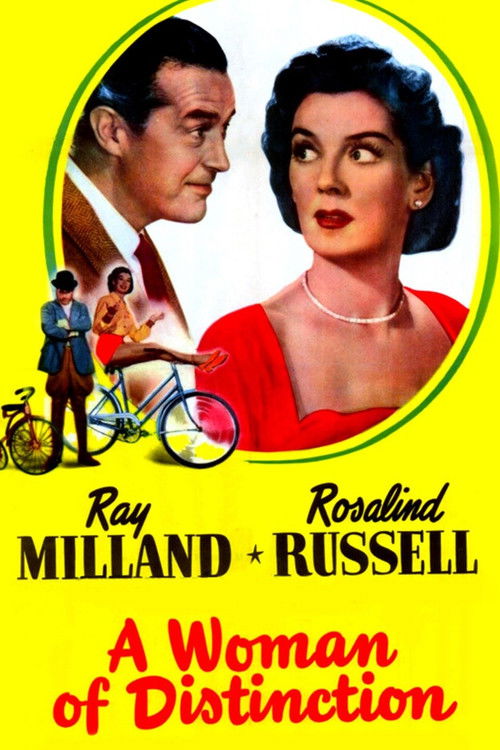 A Woman of Distinction (1950) poster