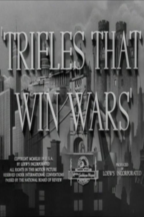 Trifles That Win Wars (1943) poster