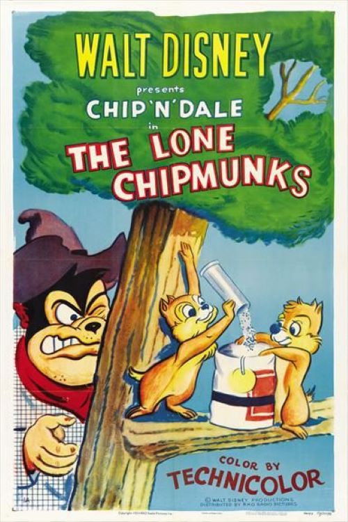 The Lone Chipmunks (1954) poster