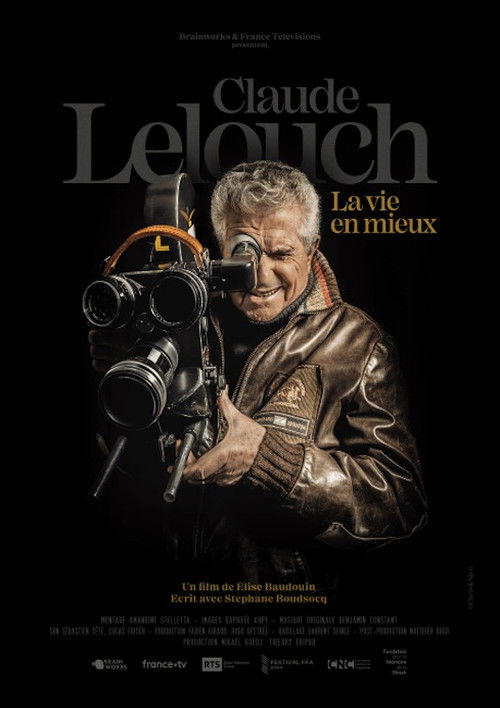 Claude Lelouch,  la vie en mieux (2025) poster