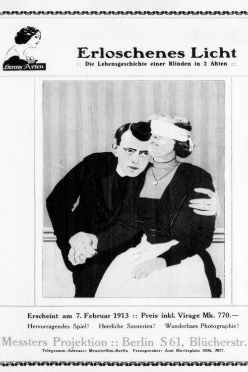 Erloschenes Licht (1913) poster