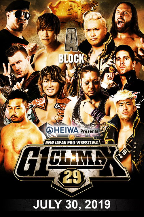 NJPW G1 Climax 29: Day 11 (2019) poster