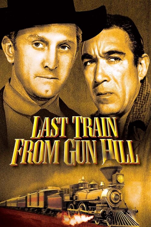 Gun Hill'den Son Tren (1959) poster