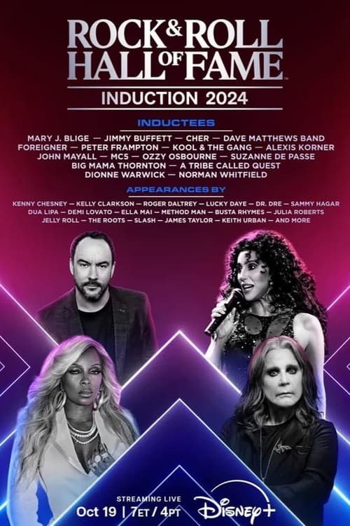 2024 Rock & Roll Hall of Fame Induction Ceremony (2024) poster