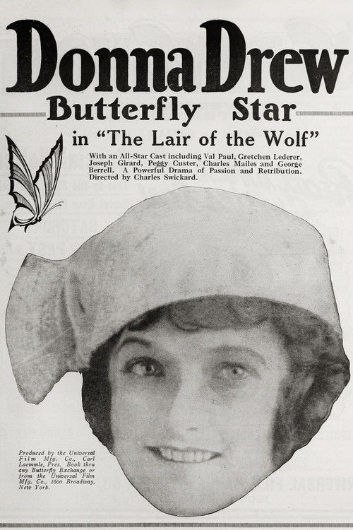 The Lair of the Wolf (1917) poster