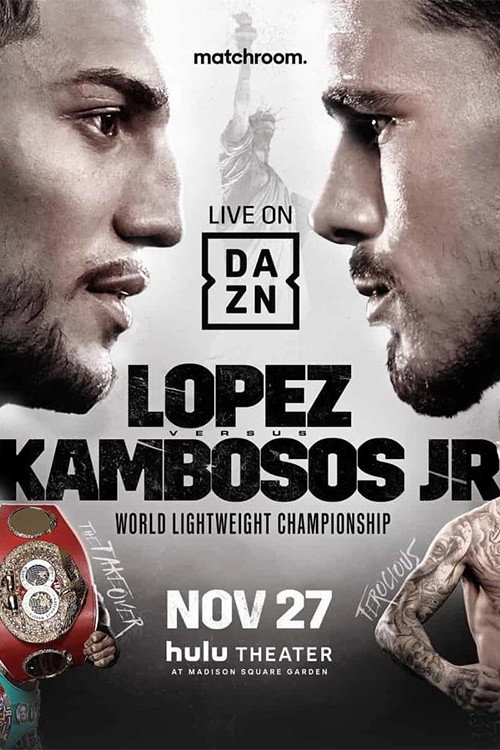Teofimo Lopez vs. George Kambosos Jr (2021) poster