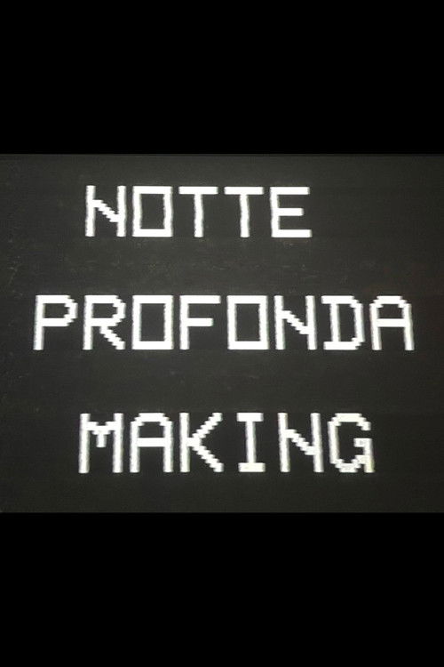 Notte Profonda Making (1989) poster