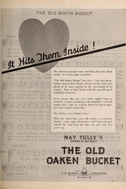 The Old Oaken Bucket (1921) poster