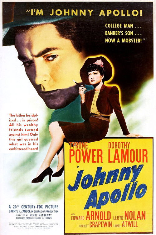 Johnny Apollo (1940) poster