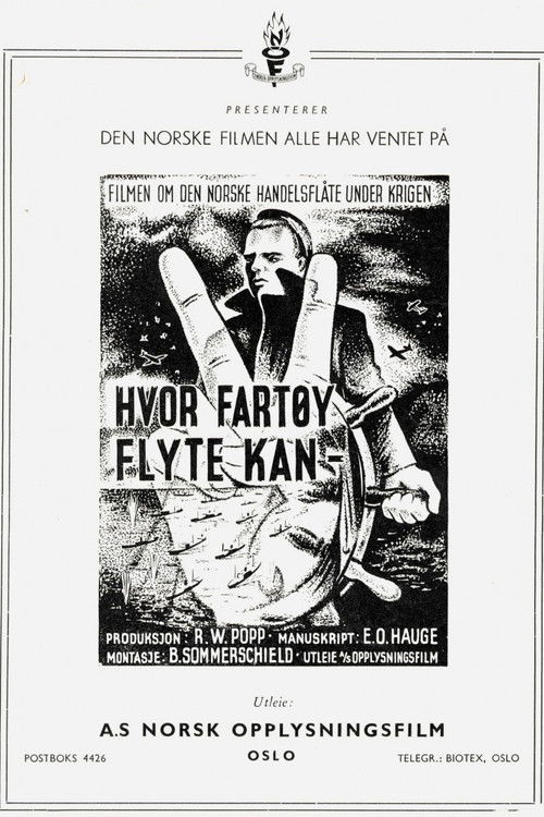 Hvor fartøy flyte kan (1948) poster