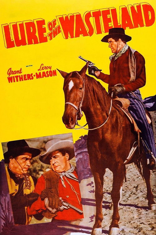 Lure of the Wasteland (1939) poster
