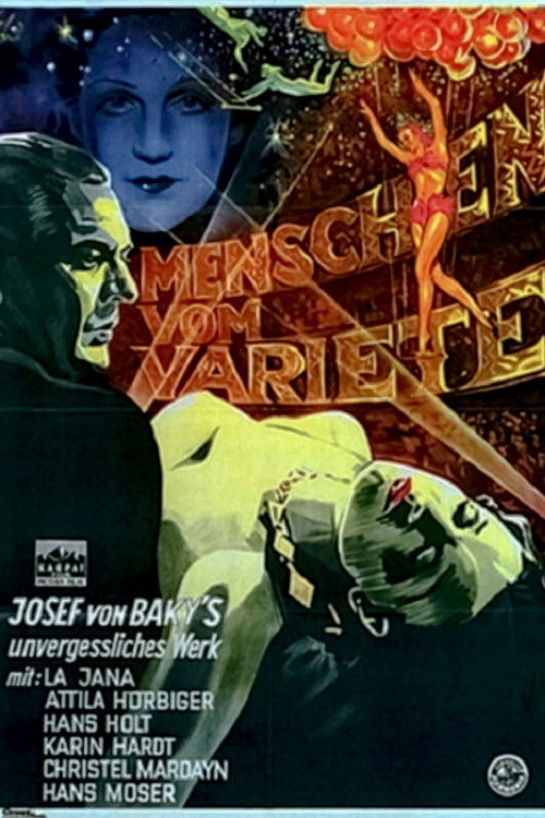 Menschen vom Varieté (1939) poster