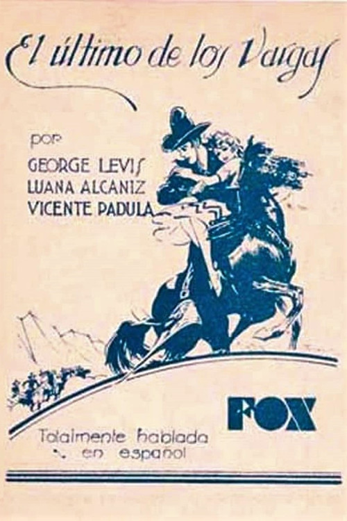 El último de los Vargas (1930) poster