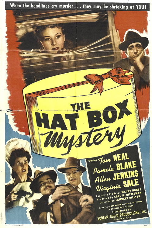 The Hat Box Mystery (1947) poster