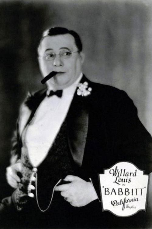 Babbitt (1924) poster
