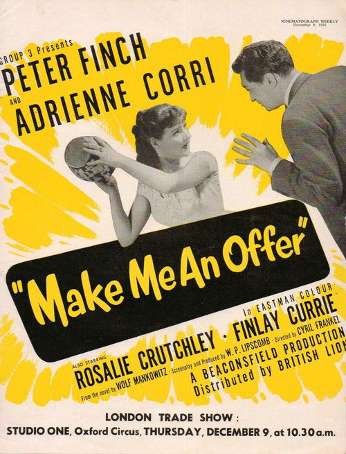 Make Me an Offer! (1954) poster