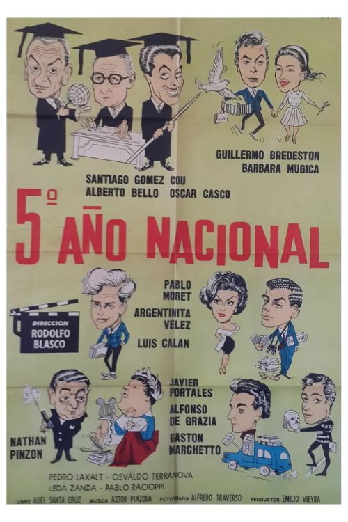 Quinto año Nacional (1961) poster