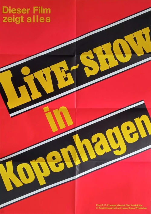 Live-Show in Kopenhagen (1974) poster