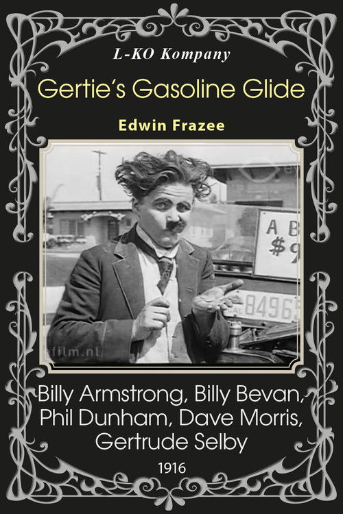 Gertie's Gasoline Glide (1916) poster