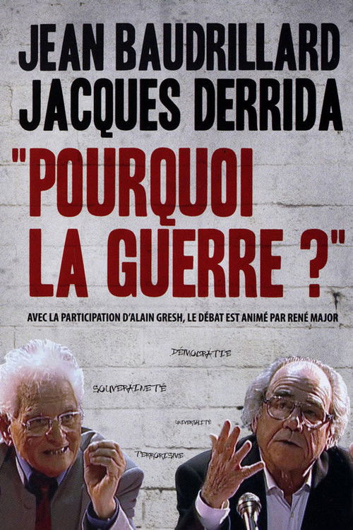 Pourquoi la guerre aujourd’hui? (2015) poster