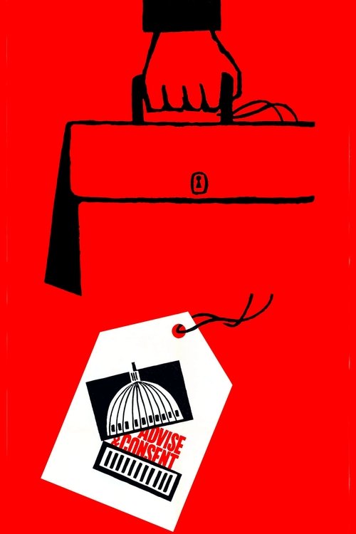 Advise & Consent (1962) poster
