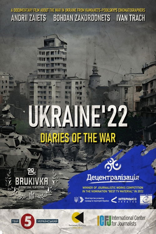 Ukraine'22: Diaries of the War (2022) poster