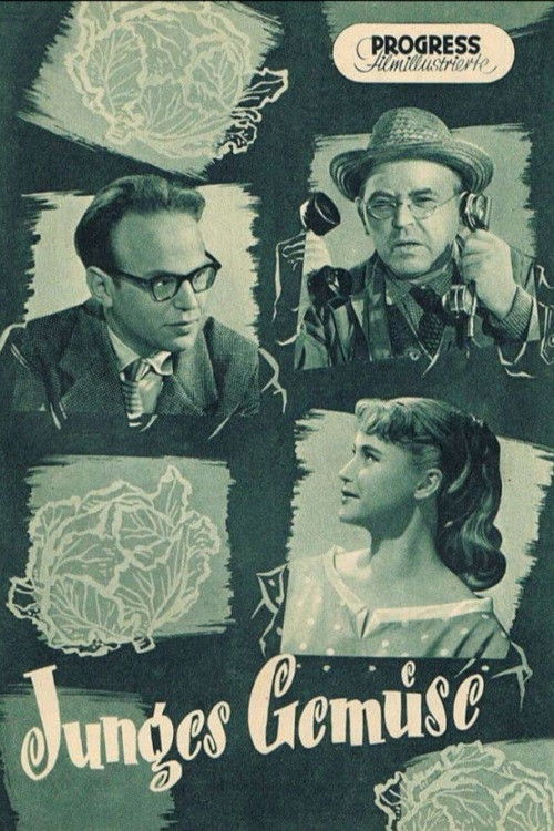 Junges Gemüse (1956) poster