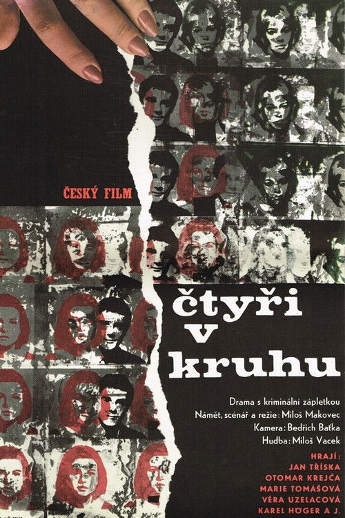 Čtyři v kruhu (1968) poster