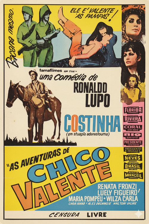 As Aventuras de Chico Valente (1968) poster