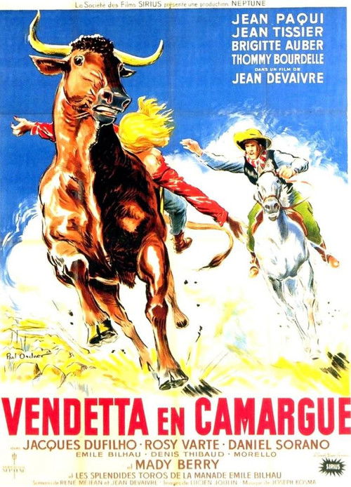 Vendetta in Camargue (1950) poster