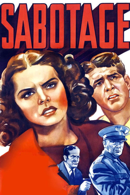 Sabotage (1939) poster