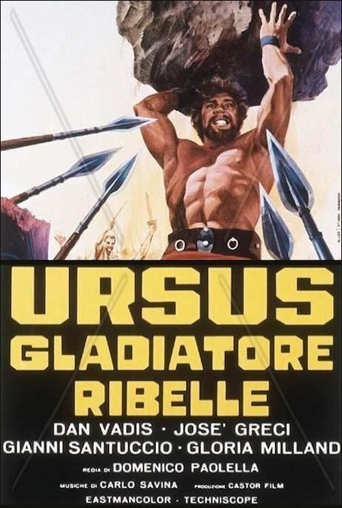 The Rebel Gladiators (1962) poster