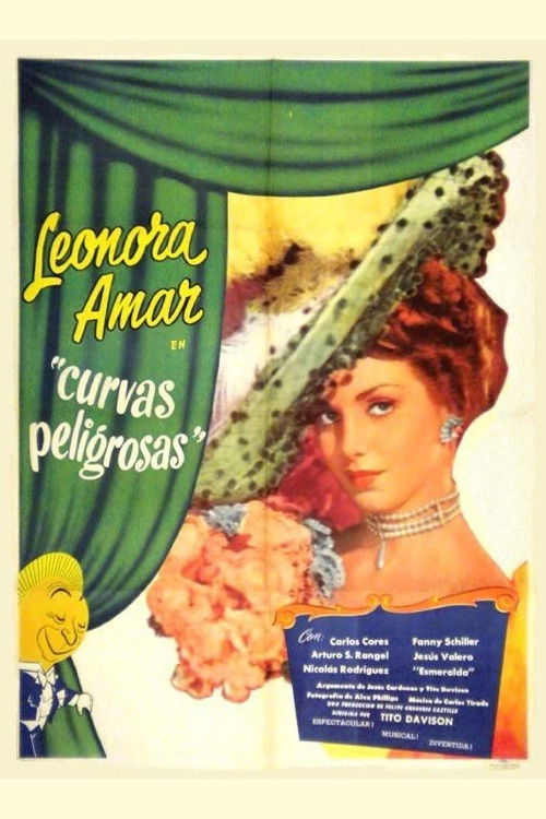 Curvas peligrosas (1950) poster