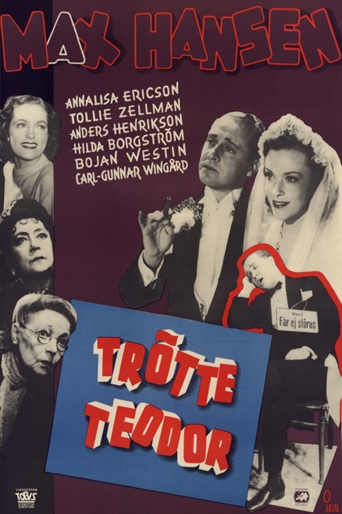 Trötte Teodor (1945) poster