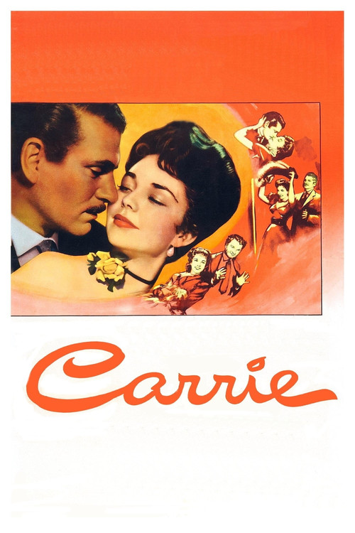 Carrie (1952) poster